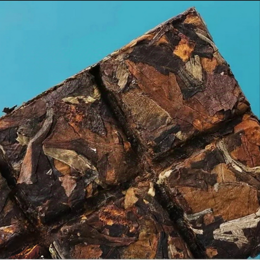 Golden White Tangerine Peel Gongmei 45g Iron Box Package Big Leaf White Tea